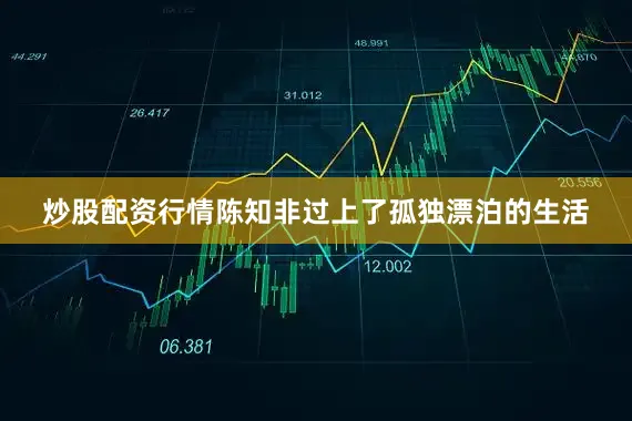 炒股配资行情陈知非过上了孤独漂泊的生活
