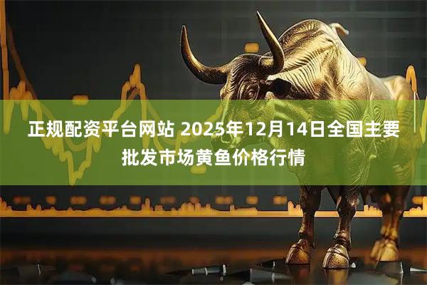 正规配资平台网站 2025年12月14日全国主要批发市场黄鱼价格行情